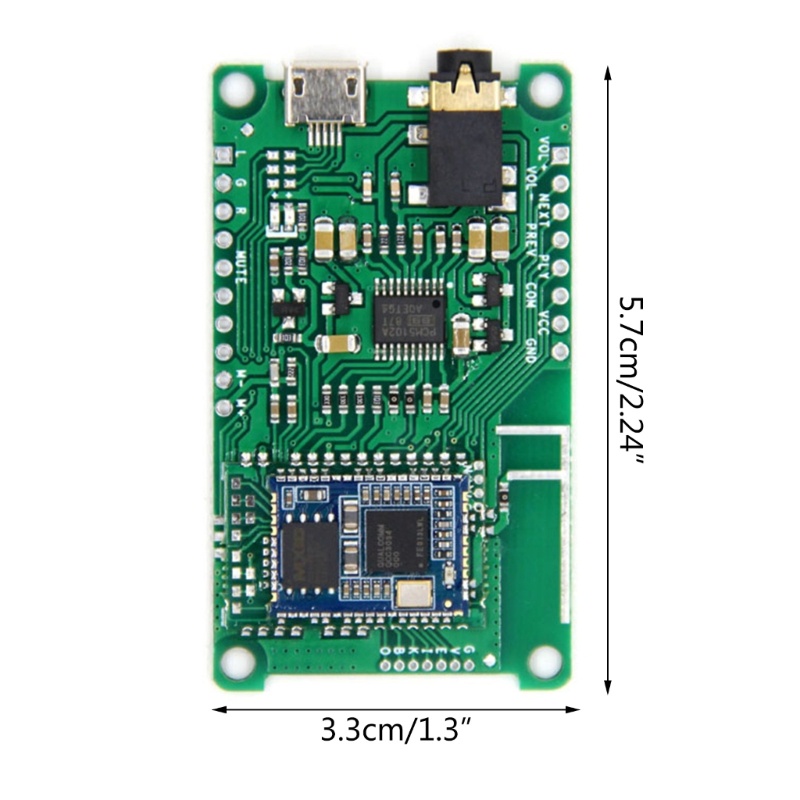 Kiki Bảng Mạch Khuếch Đại Âm Thanh bluetooth 5 0 qcc3031 3034 aptxhd Cho Loa diy