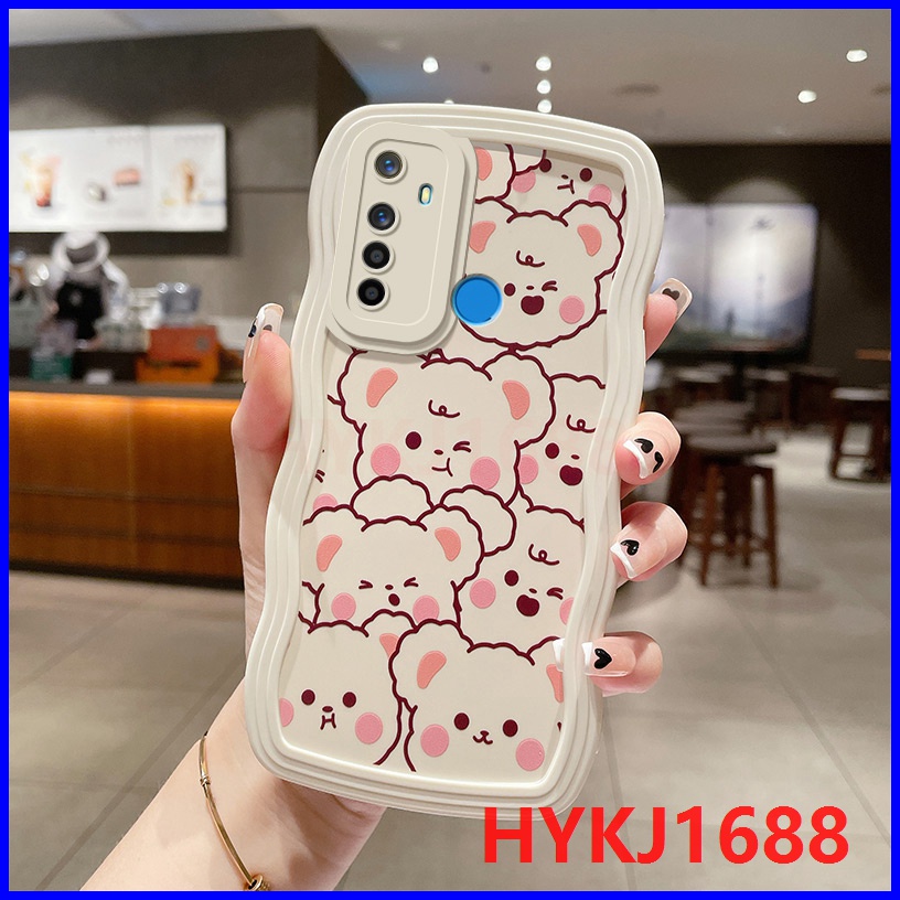 Ốp lưng Realme 5 ốp lưng Realme 5s ốp lưng Realme 5i ốp lưng Realme C3 Ốp Điện Thoại tpu Silicon Họa Tiết Gợn Sóng Dành Cho realme 5 realme 5s realme 5i realme c3 realme 6i DBL