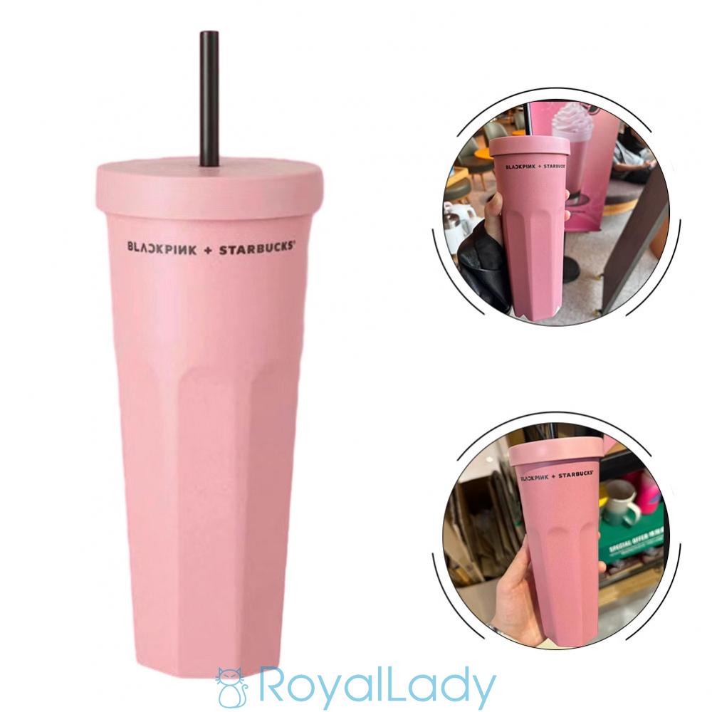 Starbucks Bình Uống Nước 414ml In Hình Nhóm Nhạc blackpink Đẹp Mắt