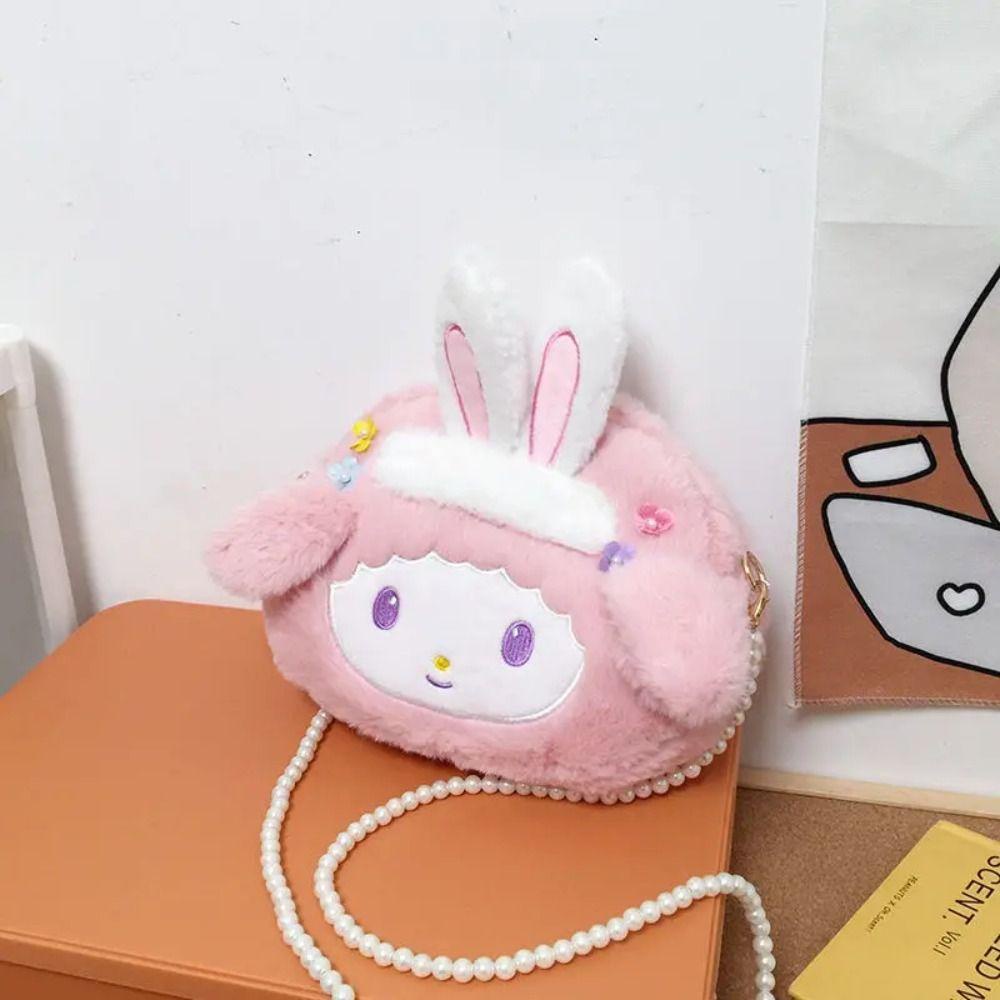 Mmluck Túi Đeo Chéo Vai Hình Thỏ Hoạt Hình my melody Ngọt Ngào Cho Trẻ Em