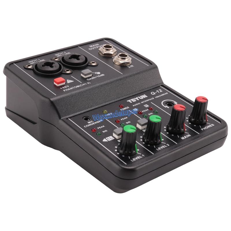 Thẻ Ghi Âm Chuyên Dụng Cho Máy Tính teyun q12 16bit / 48khz