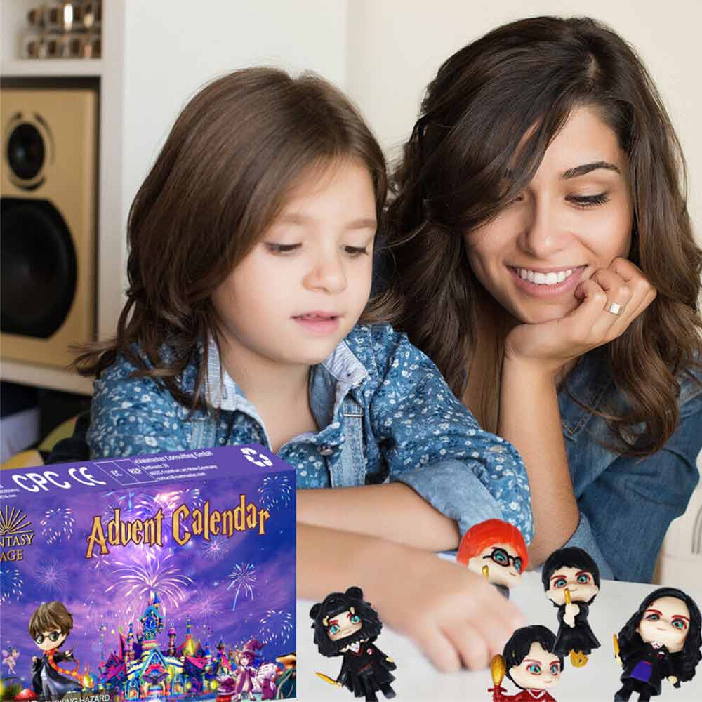 Christmas Harry Potter Figure 24 Days Countdown 2023 Advent Calendar Xmas Gifts