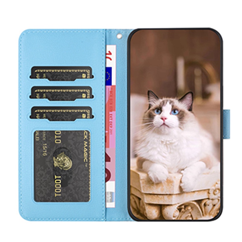 Hoạt Hình Bao Da Điện Thoại Nắp Gập Từ Tính Hình Mèo Dễ Thương Cho redmi note11 11s 11 pro casing note 10 10s note10 je 10 pro