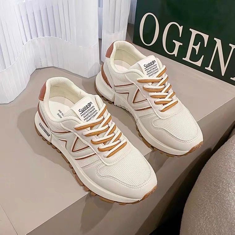 Giày Thể Thao Nữ Cao Cấp ARUKI Phối Màu Cá Tính - N337