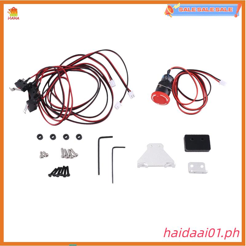 Haidai01.ph * 2 Pin Công Tắc Giới Hạn Công Tắc Dừng Khẩn Cấp Một Phần Máy Khắc CNC Phụ Kiện Cho 3018