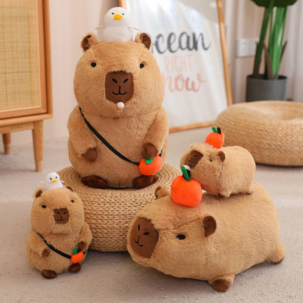 Thú nhồi bông MMULCK Capybara mềm mại đáng yêu trang trí nội thất