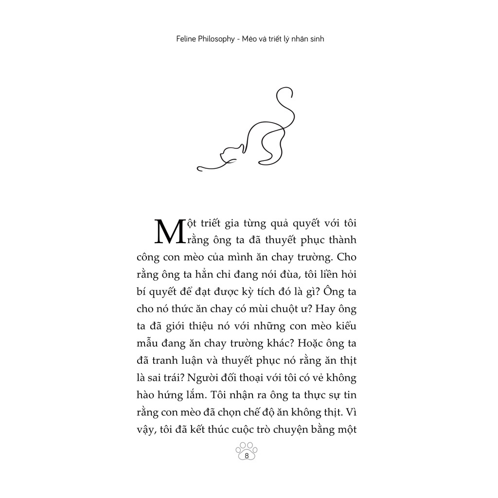 Sách - Mèo và triết lý nhân sinh