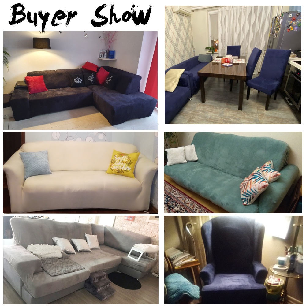 Bộ ghế sofa nhung Độ dày đàn hồi L Góc phòng khách Bộ ghế sofa 1/2/3/4 Sofa Sofa Sofa Ghế co giãn