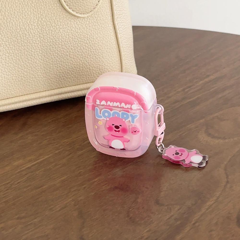 Vỏ Bảo Vệ Hộp Sạc Tai Nghe airpods 1 2 3 pro2 Bằng Silicagel Họa Tiết Hoạt Hình Dễ Thương Kèm Móc Treo Tiện Dụng