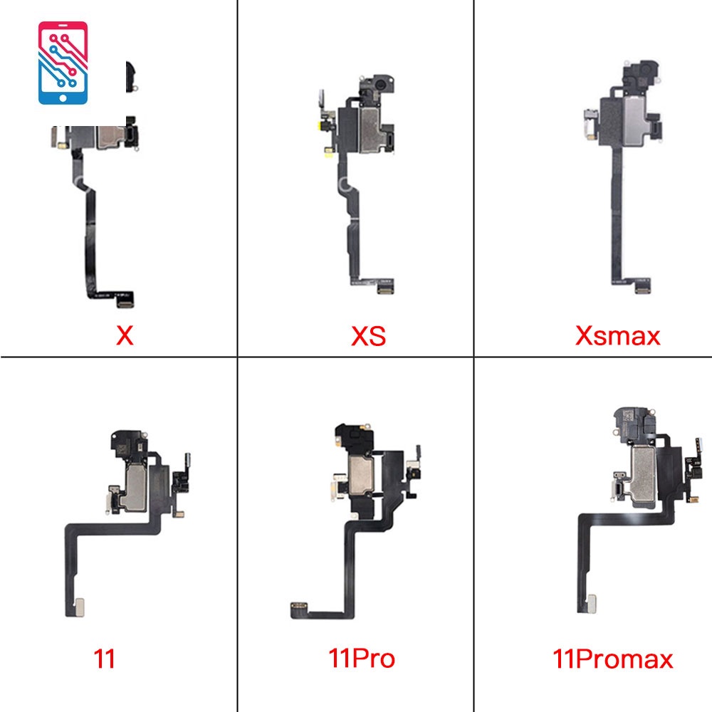 Linh Kiện Loa Trước Có Cáp flex Cho Điện Thoại iphone x xr xs max 11 pro max