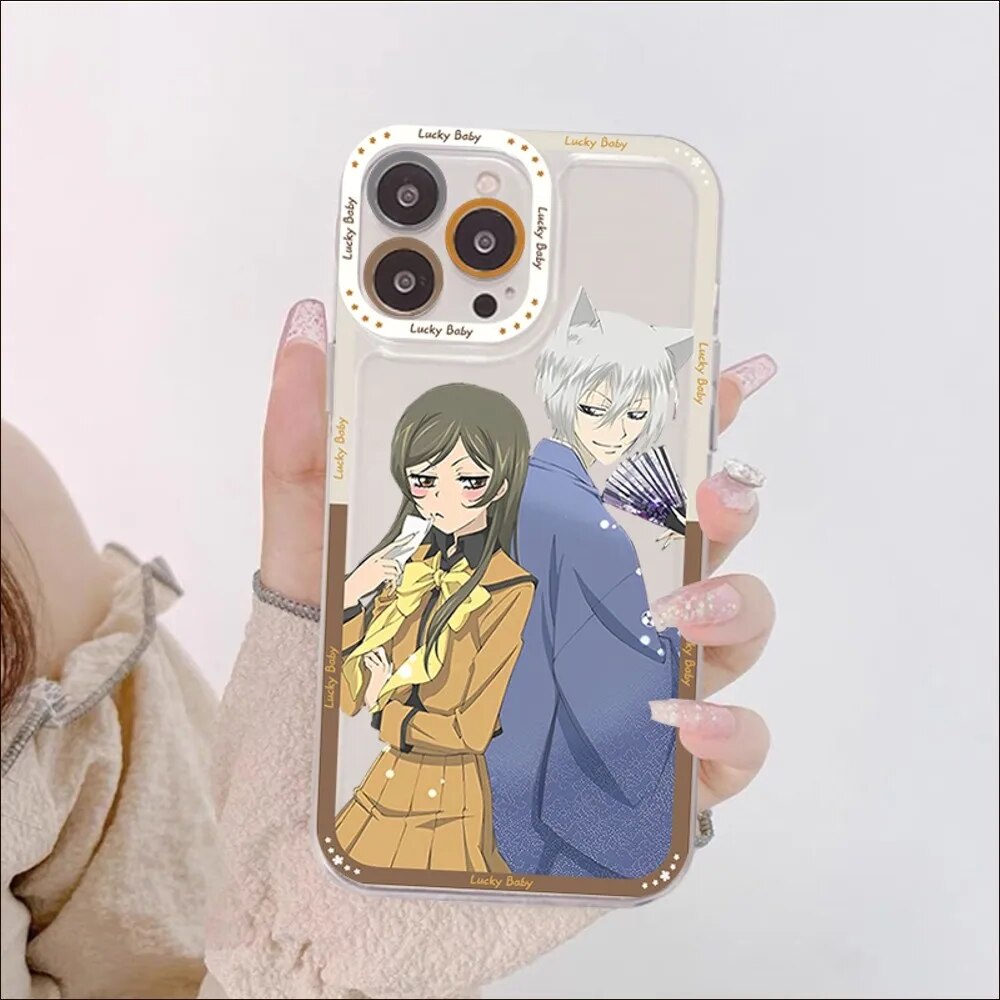 Ốp lưng iPhone Cạnh Vuông Jicase In Hình Tomoe Nanami Anime Thổ thần tập sự manga