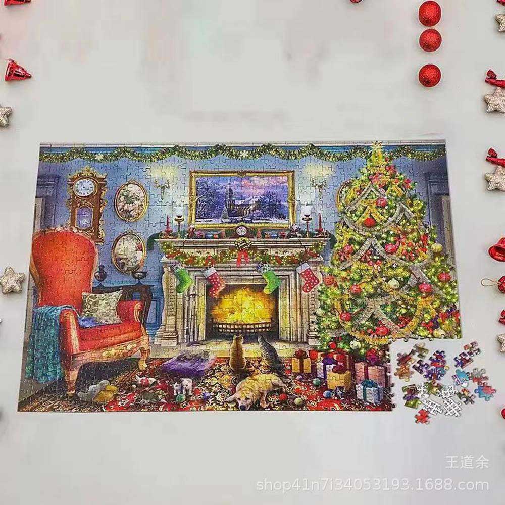UK Christmas Advent Calendar 2023 Jigsaw Puzzle 24 Boxes Puzzles for Countdown