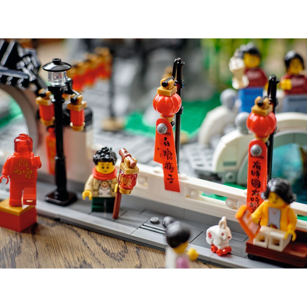 80107 LEGO Chinese Traditional Festivals - Spring Lantern Festival - Bộ đồ chơi LEGO Lễ hội lồng đèn mùa xuân