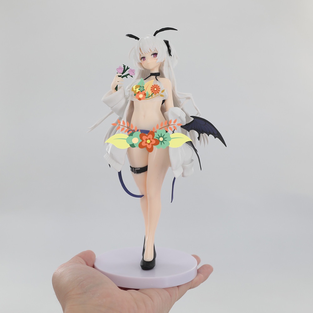Đồ trang trí Nhân Vật Nữ anime muryota petunia Xinh Xắn Đáng Yêu