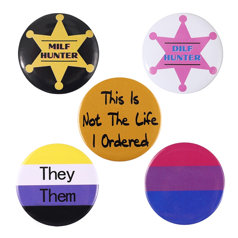 Set 4-5 Ghim CàI ÁO HìNh Chú MèO HoạT HìNh Dễ Thương ThờI Trang Cho Nữ