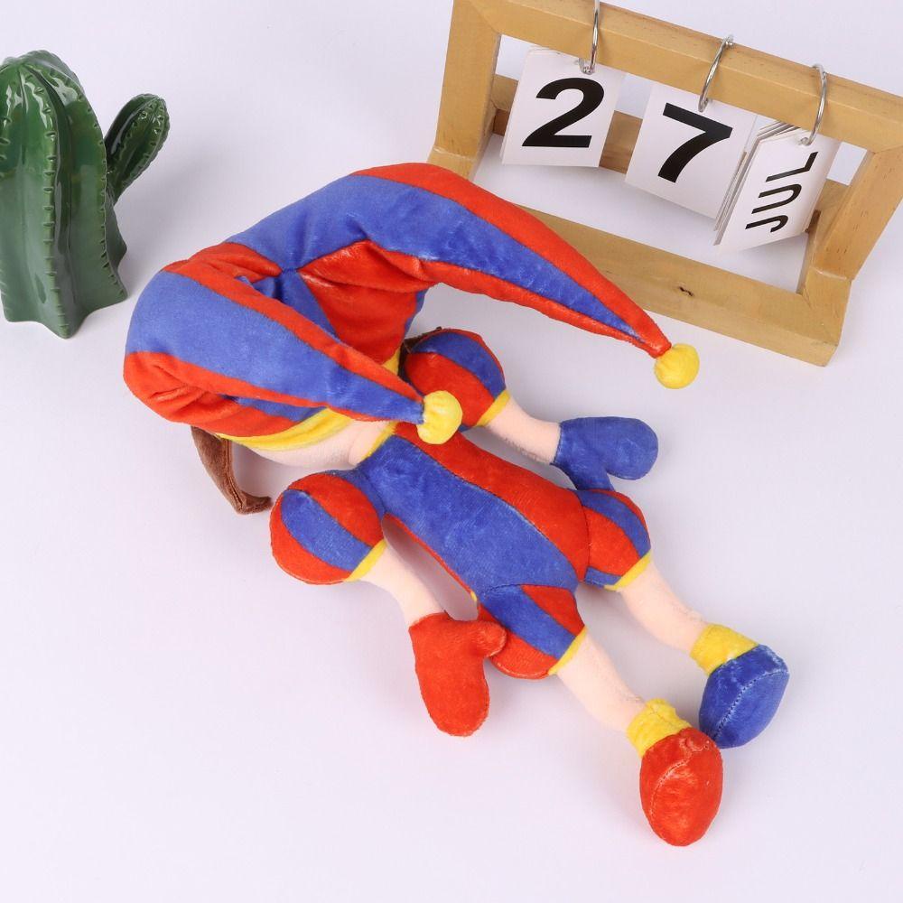 Búp Bê Nhồi Bông Hình Thỏ anime pomni jax Dễ Thương Làm Quà Tặng Giáng Sinh