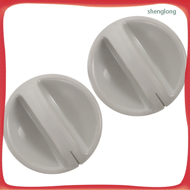 Bộ 2 Núm Vặn Lò Vi Sóng Bằng Nhựa Màu Trắng