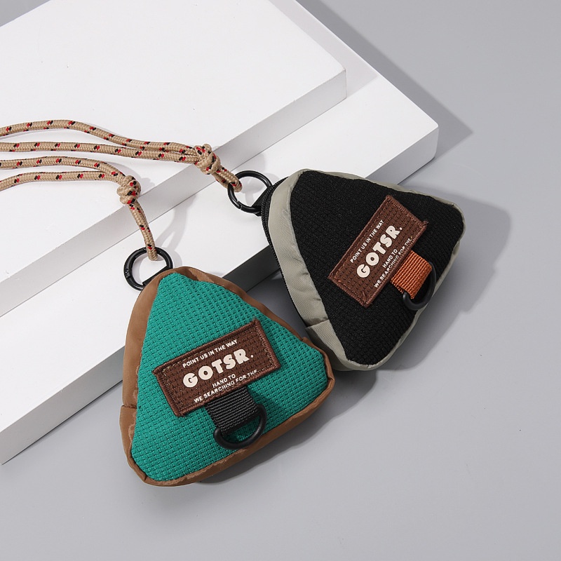 Mới Túi Đựng Tiền Xu Hình Tam Giác Sáng Tạo