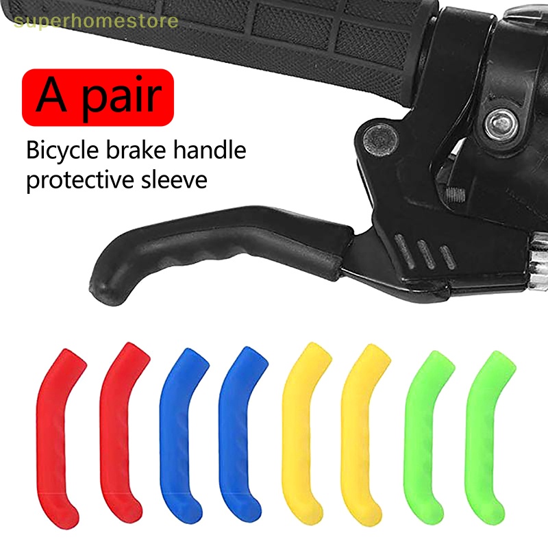 1 Cặp Vỏ Bọc Phanh Xe Đạp Leo Núi Bằng Silicon Tiện Dụng uyi