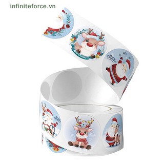 Set 500 Nhãn Dán Trang Trí Giáng Sinh diy