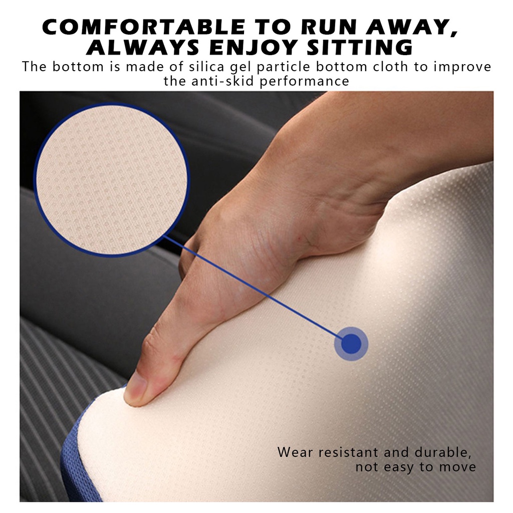 Đệm Lót Ghế Ngồi Xe Hơi yn Dày Dặn Tăng Chiều Cao