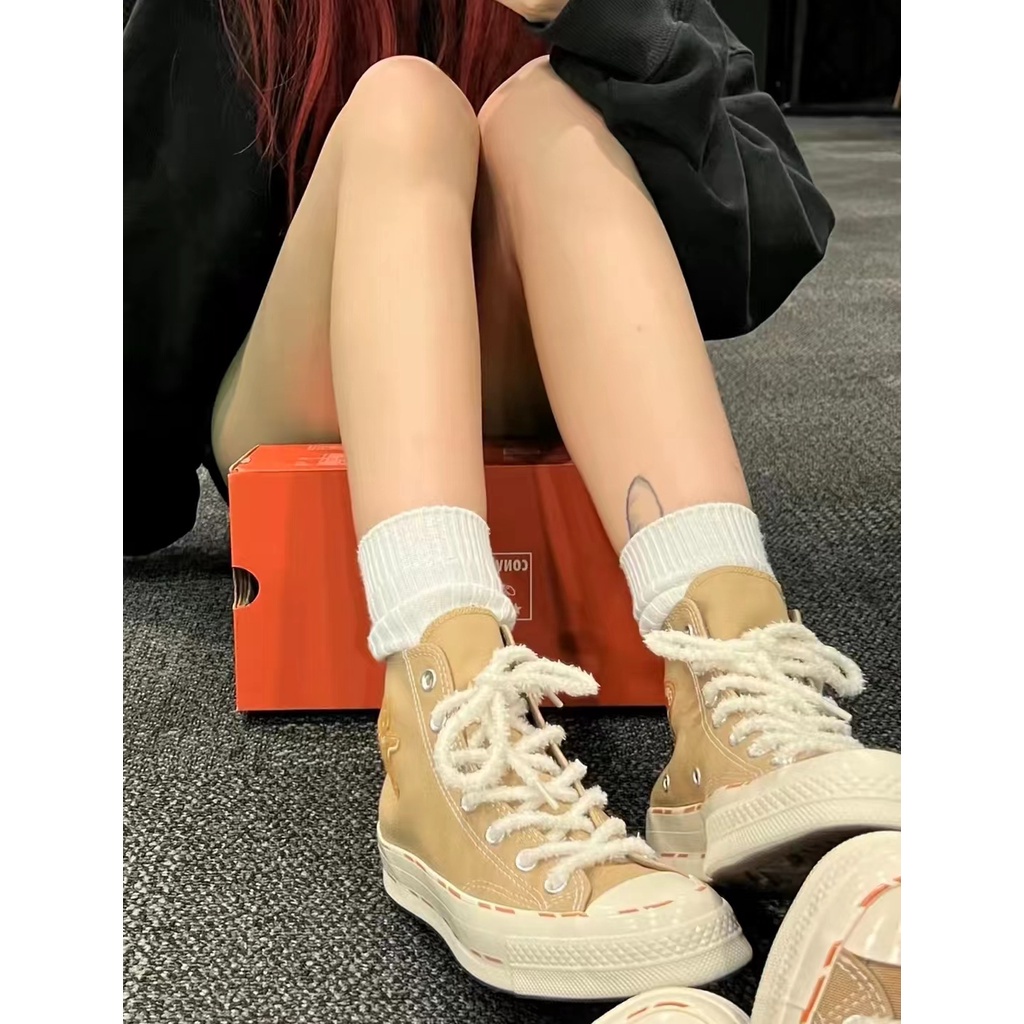 Giày Thể Thao converse chuck taylor all star 1970s Vải canvas Thiết Kế Cá Tính