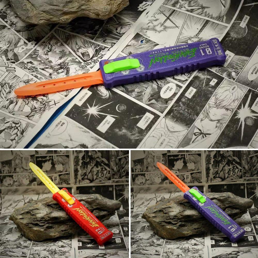 Niuyou Đồ Chơi Thẻ Nhựa Cảm Biến In Hình samurai Di Động Giúp Giảm Căng Thẳng Cho Trẻ Em