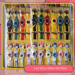 Vỉ 12 chiếc đong ho dien tu cho bé tổng kho đồ chơi trẻ em