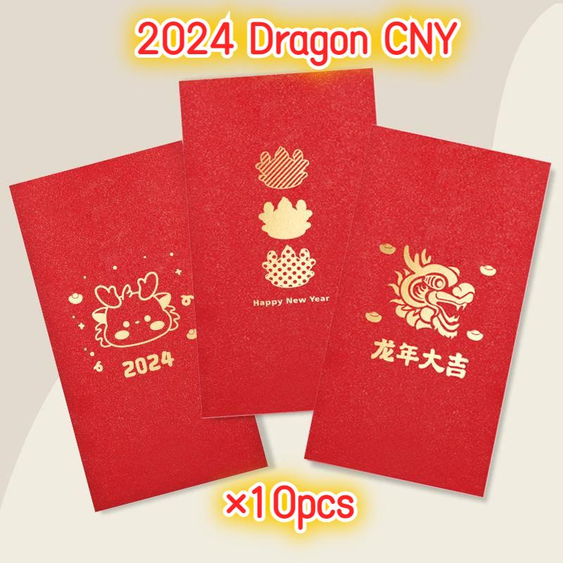 Bao Lì Xì angpao Đóng Gói Màu Đỏ Năm Mới 2024 Họa Tiết Rồng cny logo Trung Hoa Tùy Chỉnh ang pao Bao Lì Xì angpow Đóng Gói Tiền angpau Tùy Chỉnh Dài Dragon Year Angpao Packet 2024 Red Packet Dragon Cny Chinese New Year Custom Printing Logo Ang Pao Packets