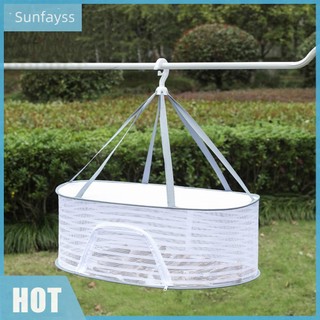 Lưới phơi khô thảo dược / rau củ / trái cây / thảo dược 4 tầng gấp gọn chống bay