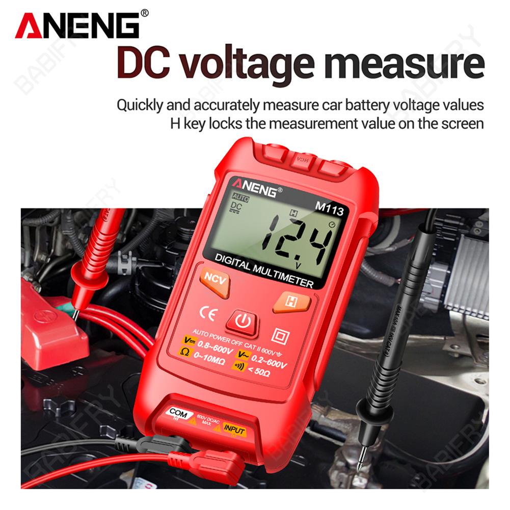 Đồng Hồ Đo Vạn Năng Kỹ Thuật Số mini ac / dc Tự Động Với ncv