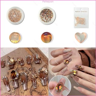 Set 30 hạt đá 3d mini đính móng tay nghệ thuật charms