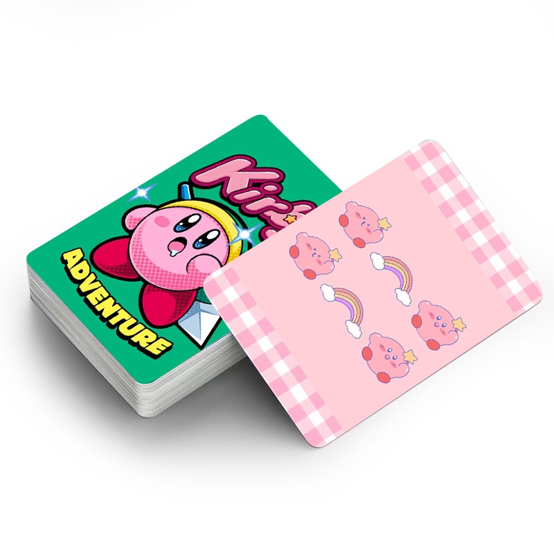 Kirby Cute Lomo Photocard Card Double-sided Color Printing 30pcs/box