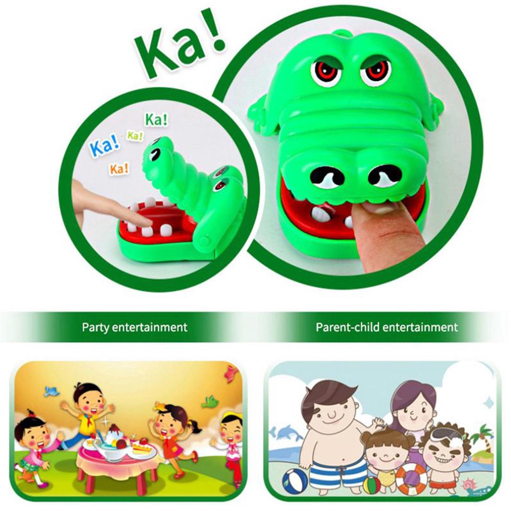 Đồ Chơi Cá Sấu Cắn Ngón Tay Vui Nhộn t2k5