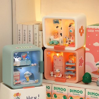  Hộp mini Trong Suốt Trưng Bày Mô Hình mart home series 