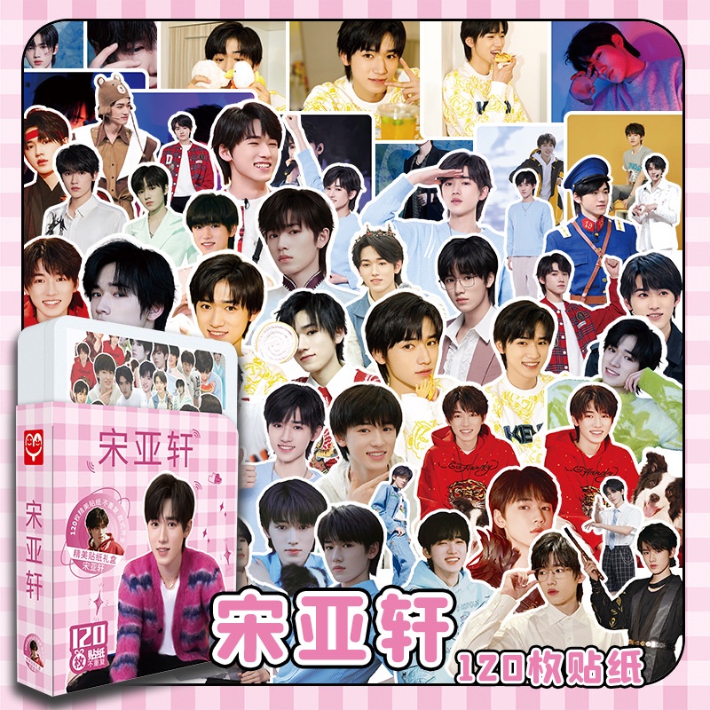 TNT Times Youth League Ma Jiaqi Song Yaxuan Zhang Zhenyuan Sticker Phone Luggage Laptop Decor Stickers