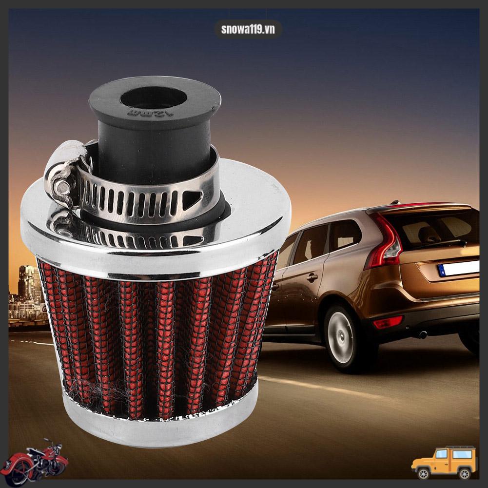 AutoERA 0.5in Đa Năng Mini Air Đỏ Dầu Van Thông Hơi Ngực Lọc Thiết Thực Xe Ô Tô Tự Động Phụ Kiện