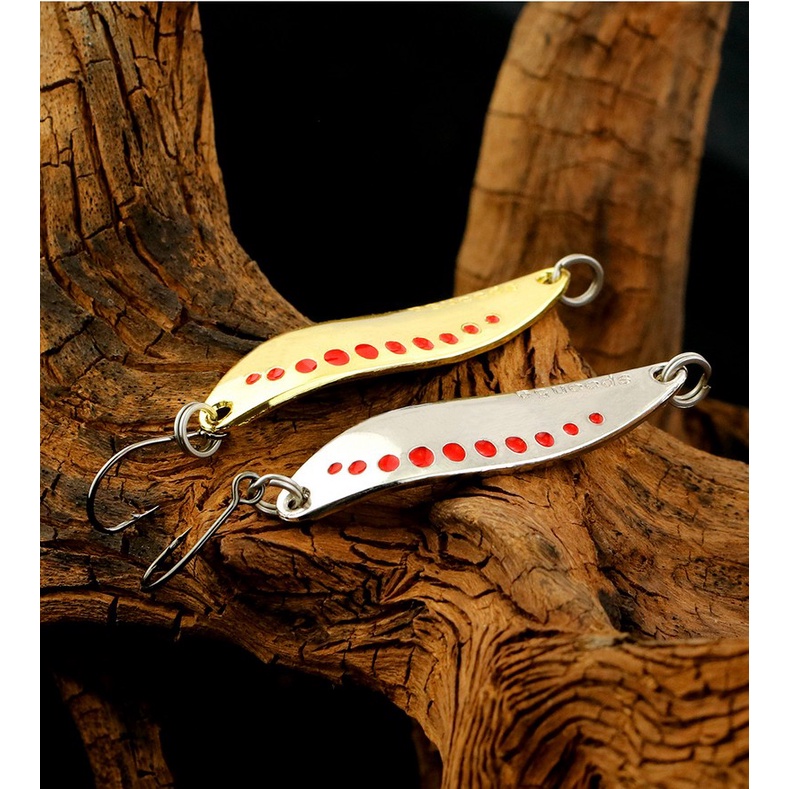 Mồi Câu Lure Thìa Lượn Spoon chuyên câu cá suối, cá mương, câu lure  Anh Khoa Tackle