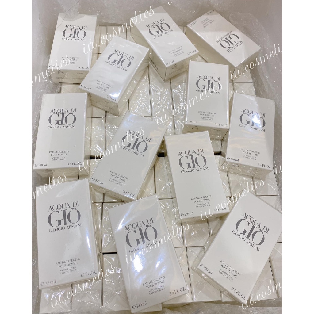 Nước hoa nam Acqua Di Giò pour home - Dầu thơm nam tính hương thơm mạnh mẽ sang trọng lưu hương