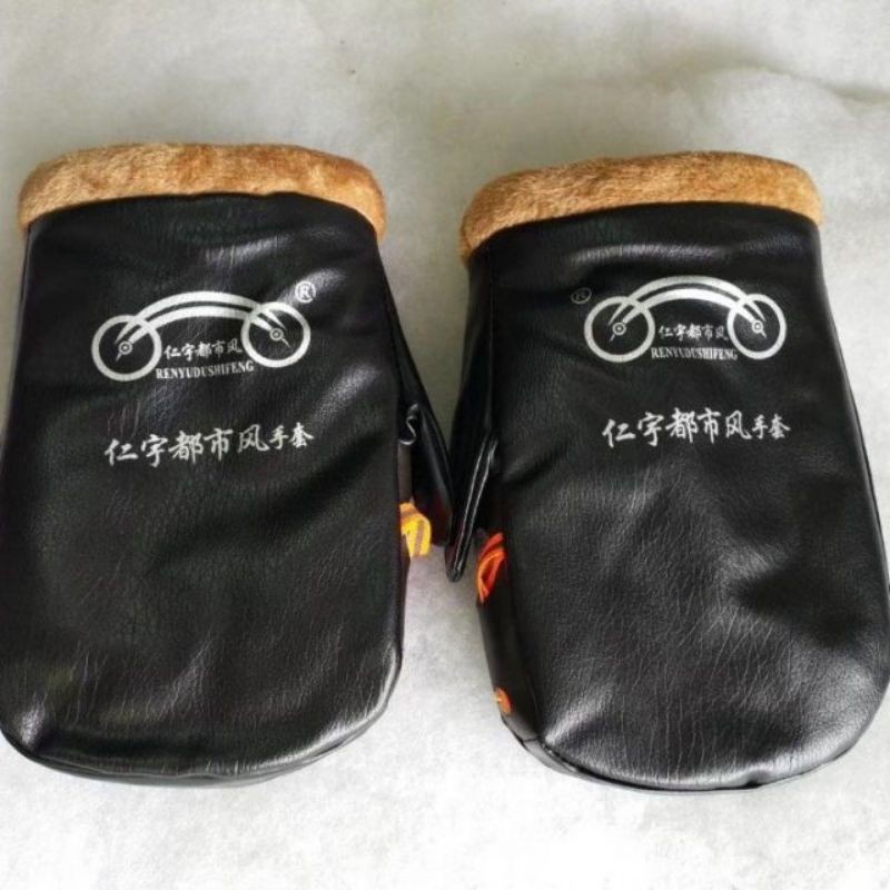 Găng tay đi xe máy có lót nỉ giữ ấm mùa đông cho nam và nữ