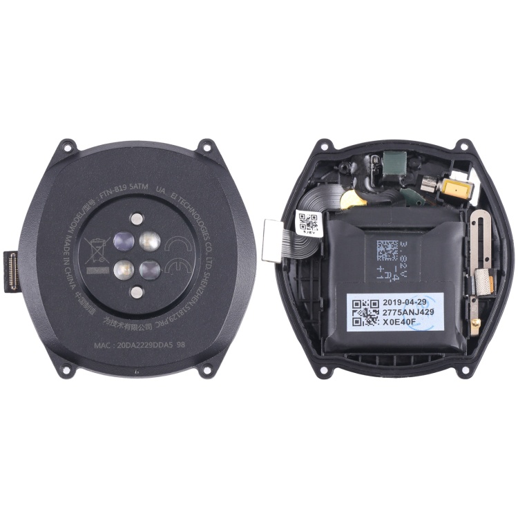 Chất Lượng Hàng Đầu Cho Huawei Watch GT 46mm FTN-B19 Ốp điện thoại Lắp Ráp Đầy Đủ Với Pin