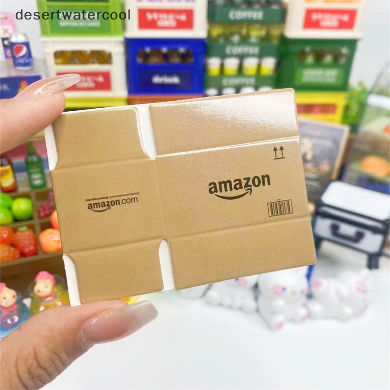 Dc Set 2 Hộp carton mini Trang Trí Nhà Búp Bê