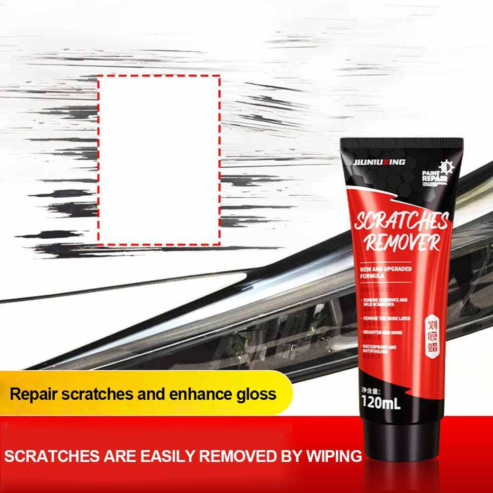 Jiuniuxing car paint scratch removal wax 120ml, car scratch removal kit