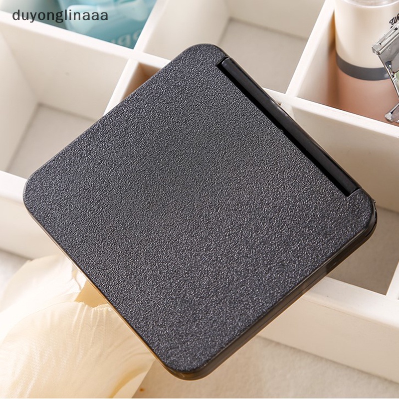 Gương Trang Điểm mini Hình Vuông Hai Mặt Có Thể Gập Lại Mới