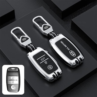 Vỏ Bọc Chìa Khóa Bằng Hợp Kim Kẽm Có logo Cho kia k3 k5 morning cerato rondo soluto seltos