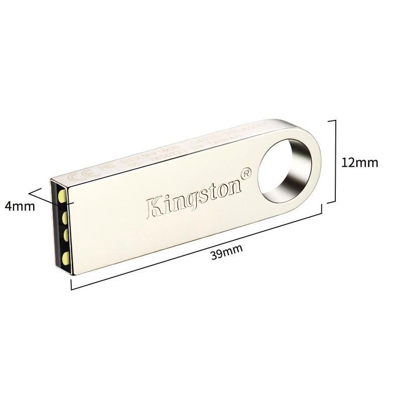 [ Quà Tặng ] USB Kingston SE9 32GB - USB 2.0, Chống Nước