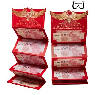 Phong Bì Đỏ May Mắn Dạng Gập Sáng Tạo Và Bảo Mật Năm Mới angpao