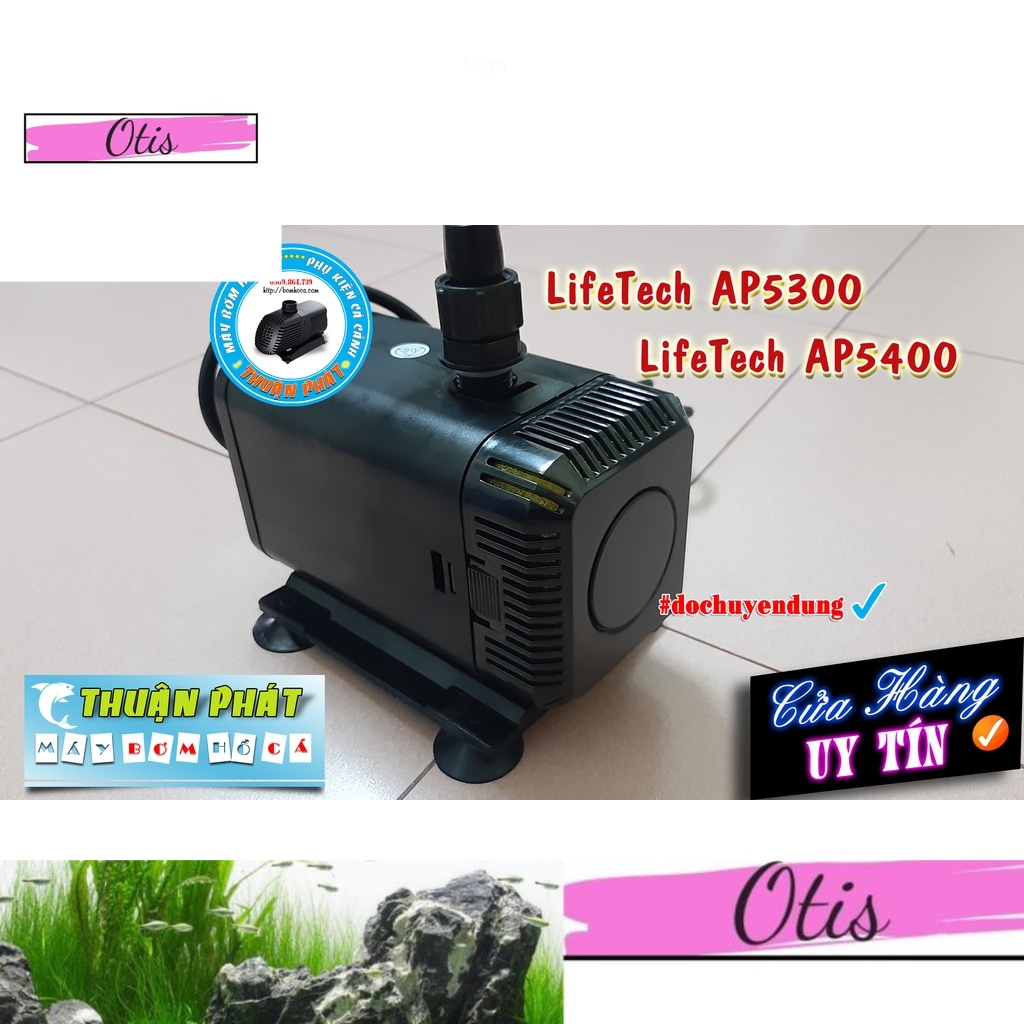 Máy Bơm Hồ Cá AP-5300 AP-5400, Bơm Bể Cá Lifetech AP5300 - AP5400 Chính Hãng Lifetech ( AP 5300, AP 