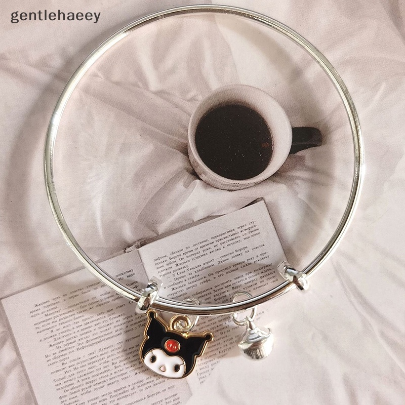 Gent Vòng Đeo Tay sanrio Dễ Thương Có Chuông Chữ fu Đơn Giản Thời Trang Làm Quà Tặng Trang Sức Cho Cặp Đôi Bé Gái