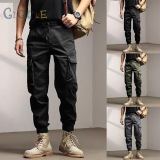 【GIGGLE】Cargo Pants Durable Loose Outdoor Slight Stretch With Multiple Pockets